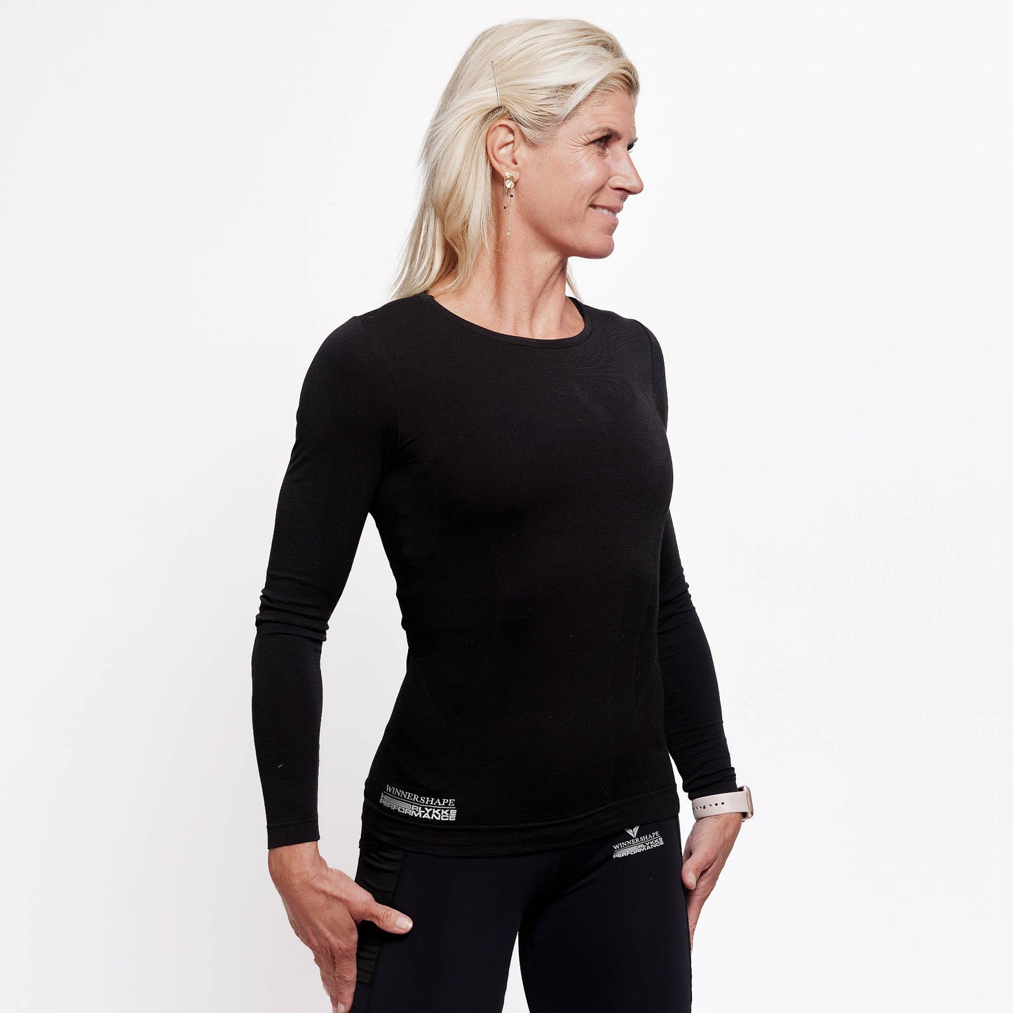 Pre-order Merinould Langærmet T-shirt 2.0 - Rikke Hørlykke x Winnershape