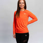 Winnershape Langærmet T-shirt Dame Orange