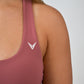 Sport-bh stängd baksida - Dusty pink
